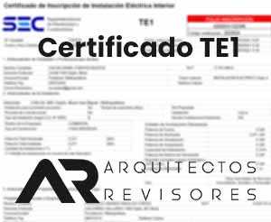 Certificado TE1